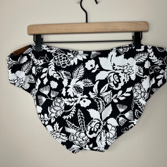 Artesands Cantata Forte Monet Mid Rise Curve Fit Brief‎ Black NWT Plus Size 18 - Picture 6 of 6